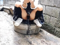 Amateur, Universidad, Hembra, Fetiche, Orinar, Pov, Público, Ducha