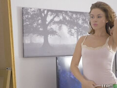 Anal, Gros cul, Blonde, Sucer une bite, Poilue, Chatte, Dénudage, Nénés