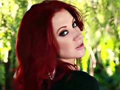 Doigter, Masturbation, Rousse roux, Solo