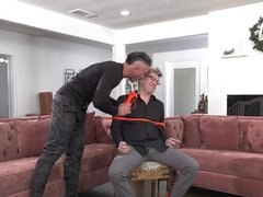 Pornstar gets fucked in husband's presence
