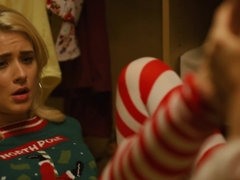 Blonde teen gets used by a redhead lesbian