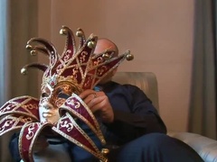 Bruinharig, Rondborstig, Classisch, Dubbele penetratie, Hd, Hakken, Naakt, Ouderwets