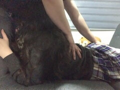 素人, フェラチオ, 大学生, ラティーナ, ティーン