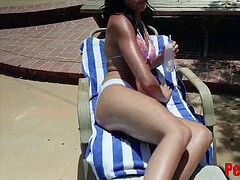 Pijpbeurt, Bruinharig, Stel, Buiten, Biljart, Taboe