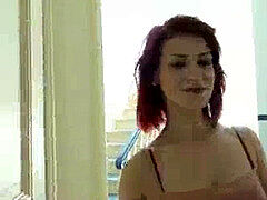 College, Facial, German, Money, Redhead, Teen