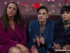 Жопа, Брюнетки, Доминирование, Сидя на лице, Фетиш, Лесбиянка, Белье, Рабыни