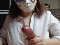 Spermaladung, Handjob, Pov