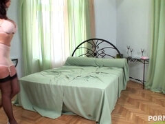 Большие сиськи, Брюнетки, Грудастые, Белье, Натуральные сиськи, Чулки, Сиськи