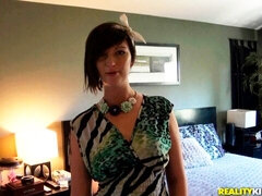 In den arsch, Braunhaarige, Hundestellung, Doppelpenetration, Hardcore, Dürr, Jungendliche (18+), Flotter dreier