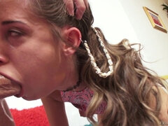 デカチン, フェラチオ, イマラチオ, 開帳