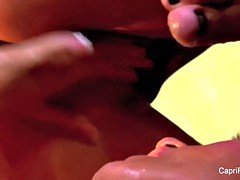 Tussi, Grosse titten, Braunhaarige, Lesbisch, Pornostars, Nass