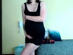 Braunhaarige, Fetisch, Behaart, Lingerie, Masturbation, Solo, Strümpfe, Spielzeuge