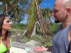 バック, アウトドア, 公共, オマンコ, 剃毛, ゴックンする, ティーン, オッパイの