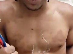 Noire, Sucer une bite, Noir ébène, Homosexuelle, Solo