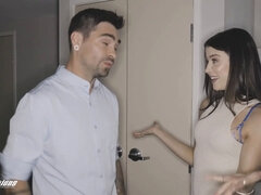 素人, フェラチオ, 茶髪の, なめる, 怪物, オマンコ, ラフ, 叫ぶ