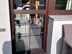 Hotel, Masturbation, Nackt