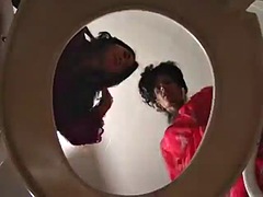 Delilah domineering toilet sniffing my ass stupid slave