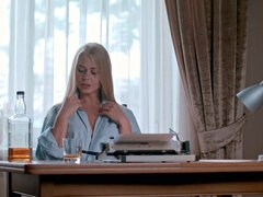 18 jaar, Grote mammen, Blond, Orgasme, Kut duiken, Alleen, Strak, Vrouw