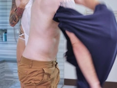 Stellung 69, Grosse titten, Kondom, Hundestellung, Füsse, Frau, Orgasmus, Titten