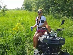 Hot Forest Fairy: Stepmom and Stepson Outdoor Taboo Sex