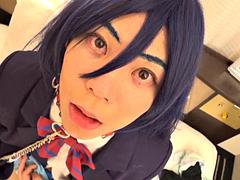 Japanese crossdresser Cosplay