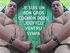 Chubby Pascal Strokes His Cock in Piss He Swigs Before Sneaking to Wild Spot for Fetish Play Bey