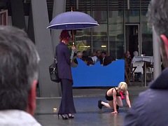 Amateur, Bdsm, Blonde, Femdom, Latina, Outdoor, Public, Teen