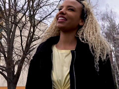 18 años, Rubia, Ébano, Pezones, Al aire libre, Pov, Coño, Adolescente