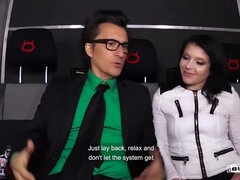 Outdoor escapade with tattooed brunette, Mini Hotcore, feat. Conny Dachs