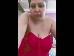 Fingern, Handjob, Selbstgemacht, Ehemann, Indisch, Massage, Milf, Nackt