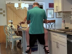 女, Hd, ヒール, なめる, メイド, オーガズム, オマンコ, 喫煙