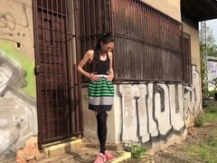 素人, 美女, 茶髪の, 女, 指いじり, 自家製, ストッキング, オッパイの