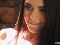 美女, デカパイ, 茶髪の, 巨乳な, ハードコア, 自然山雀, ポルノスター, オッパイの