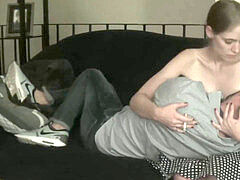 Nursing Session Before a Dinner rendezvous