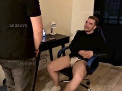 Arsch, Grosser arsch, Papi, Dildo, Büro, Ablutschen, Jungendliche (18+), Spielzeuge