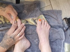 Amateur, Pieds, Fait maison, Mère que j'aimerais baiser, Maman