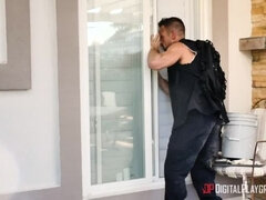 69, アメリカ人, 舐める尻, 浴室, 指いじり, キッチン, オナニー, アウトドア