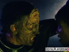 18, 黒人, イく瞬間, チン, 黒人, ハードコア, フェラする, ティーン