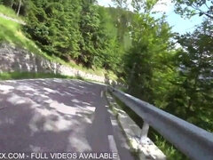 アナル, デカパイ, フェラチオ, イく瞬間, チン, ホテル, オーガズム, アウトドア