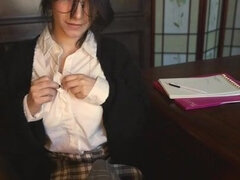 Bigtittygothegg - monster tits solo masturbation and homemade striptease