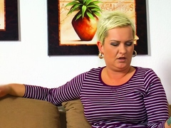 German Polish housewife makes her first sex casting