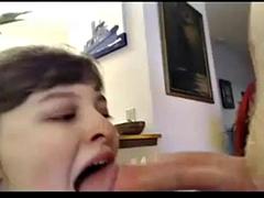 Blasen, Handjob, Milf, Flotter dreier