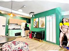 In den arsch, Schwarz, Blasen, Schwarz, Hd, Latina, Piercing, Pornostars