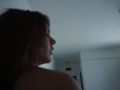 Leie, Blasen, Kondom, Paar, Französisch, Selbstgemacht, Ehemann, Milf