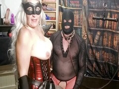 In den arsch, Aus dem arsch in den mund, Fesselspiele, Domination, Weibliche domination, Milf, Bestrafung, Strapon