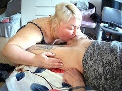 Belle grosse femme bgf, Sucer une bite, Tir de sperme, Petite amie, Mature, Mère que j'aimerais baiser, Russe, Belle mère