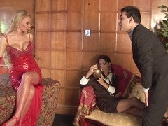 アメリカ人, フェラチオ, 顔射, ゲーム, なめる, オマンコ, タトゥー, ヤリマンの