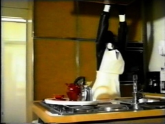 Belle grosse femme bgf, Femme dominatrice, Fétiche, Embrassement, Latex, Lesbienne, Rétro ancien