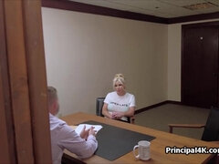 デカパイ, ビキニ, ブロンド, フェラチオ, エロ熟女, ハードコア, 淫乱熟女, オフィス