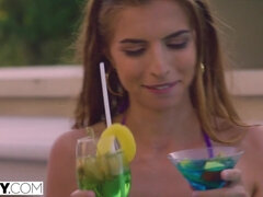 18, アナル, ブロンド, フェラチオ, 茶髪の, イマラチオ, チン, ティーン